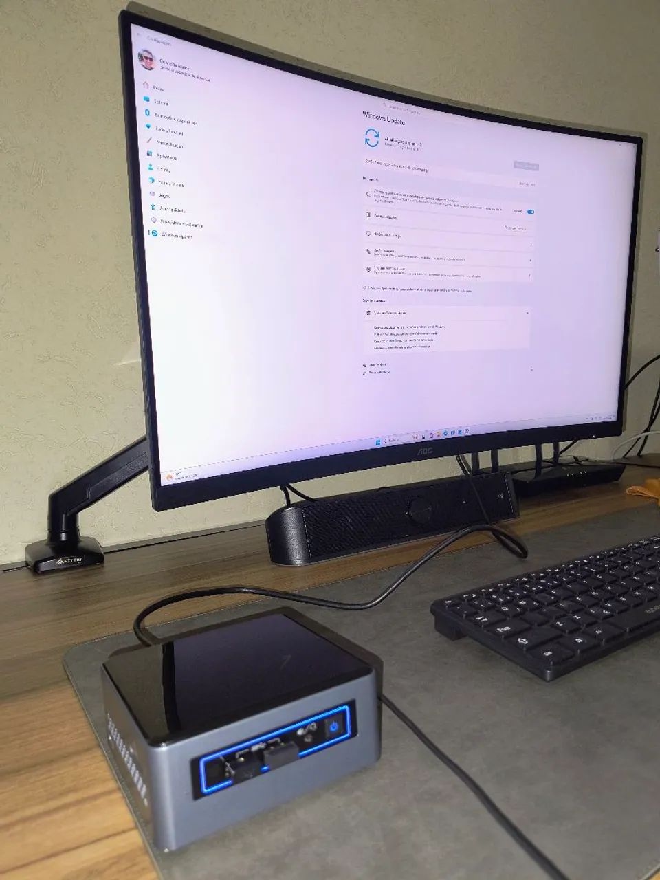 Mini PC Intel NUC 6C6AYH - Foto 4