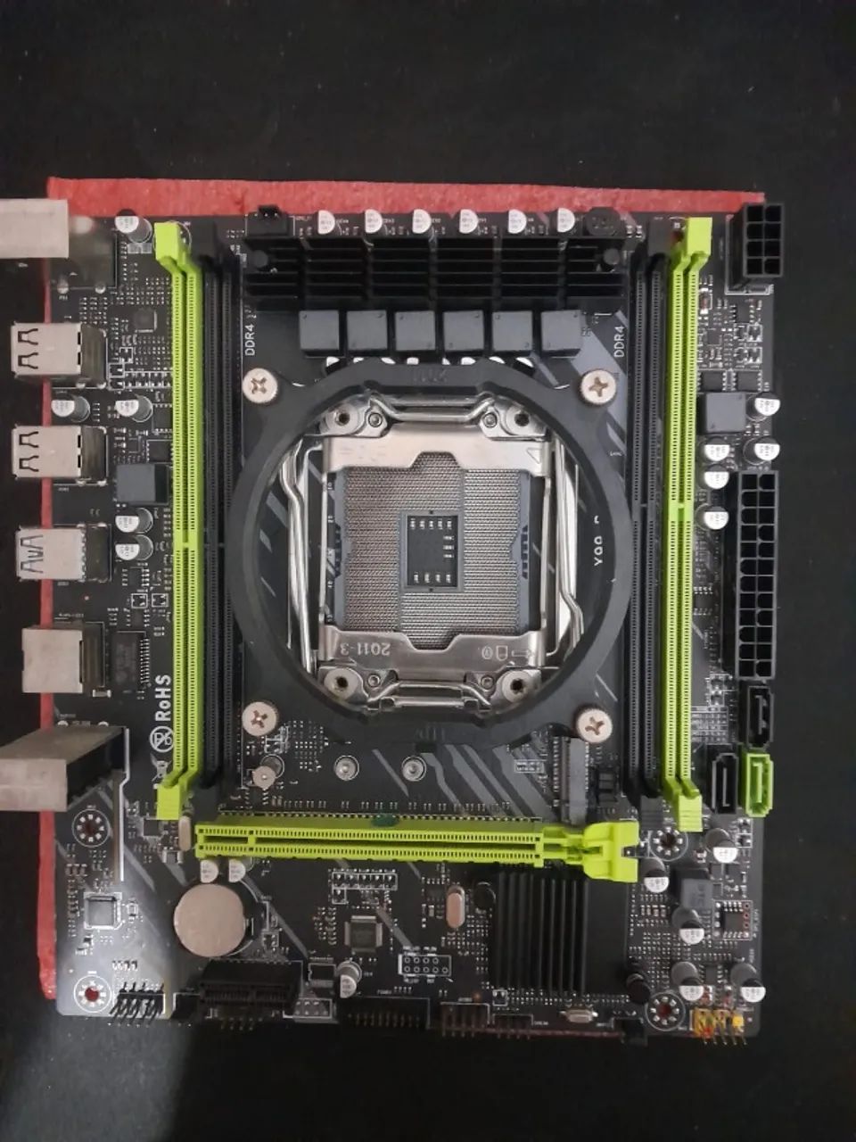 Placa mae x99 p4 com defeito