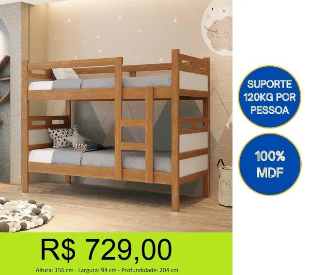 Beliche a pronta entrega 