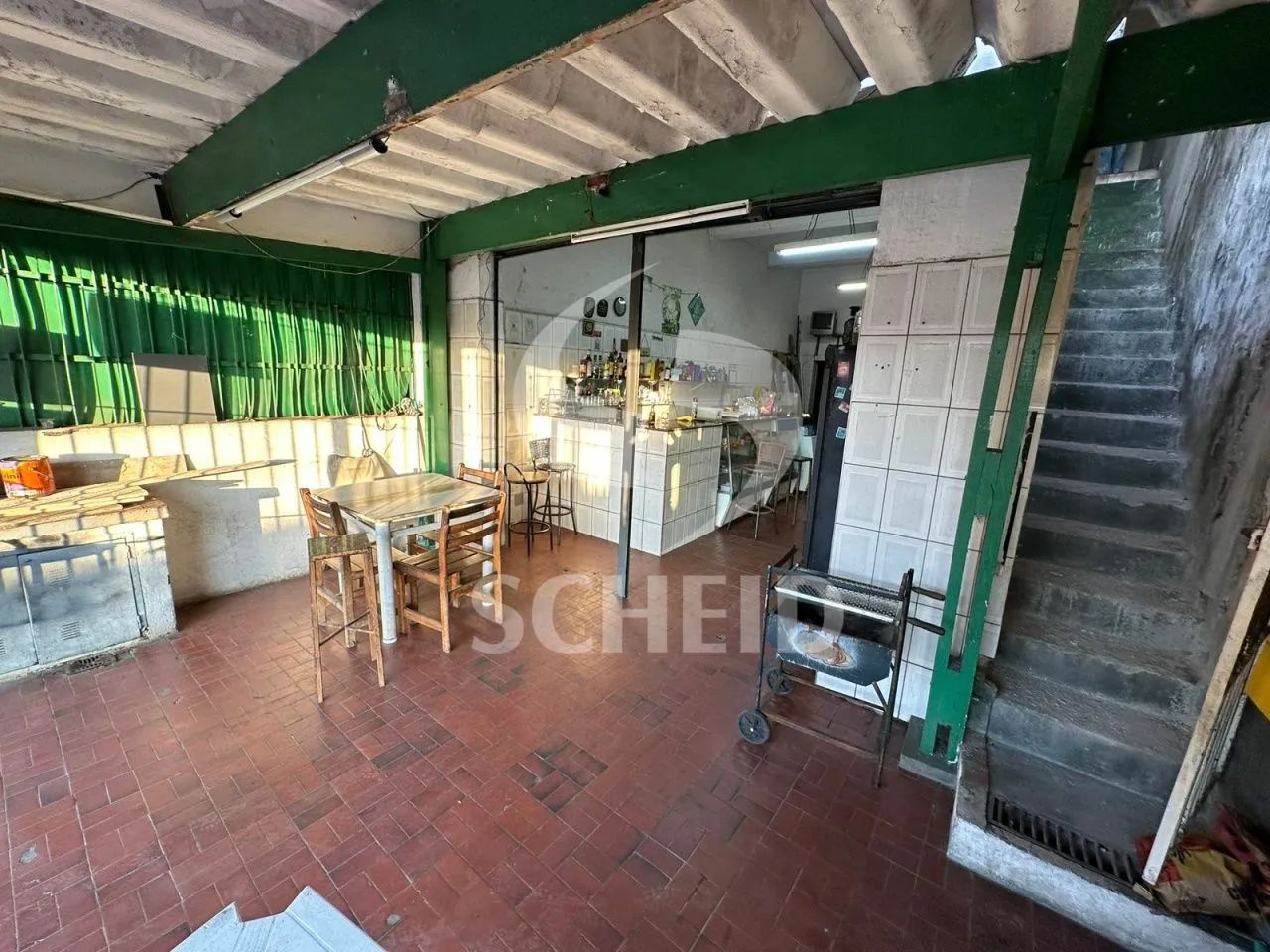 SALA COMERCIAL COM CASA E TERRAÇO - 2 DORMS - SALA - COZINHA - Foto 5