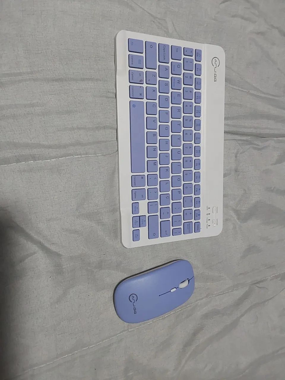 Teclado e Mouse Bluetooth para tablet, pc e ios 