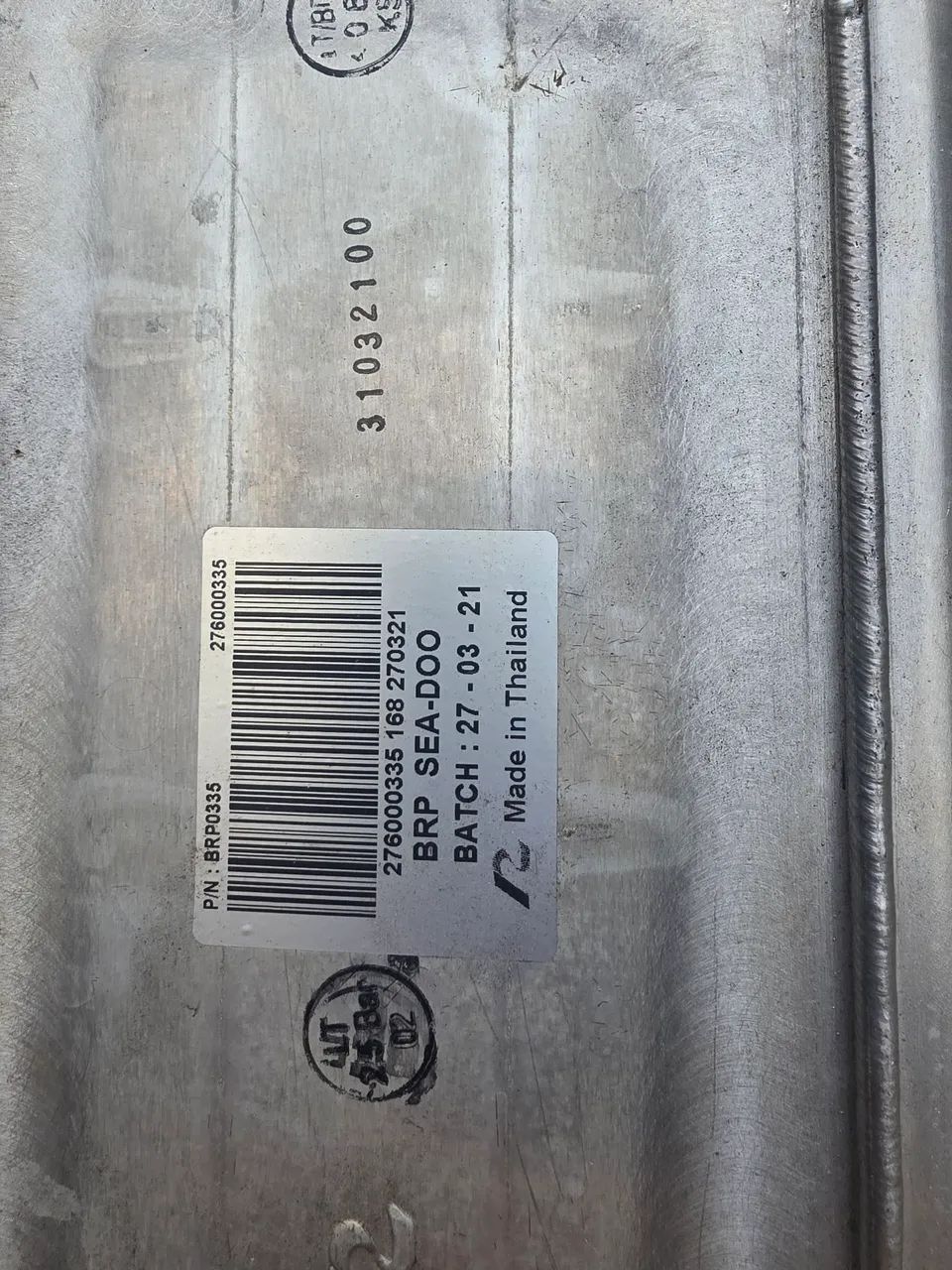 Intercooler seadoo rxp rxt 2022  - Foto 3