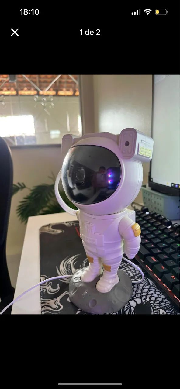 Astronauta luminária 