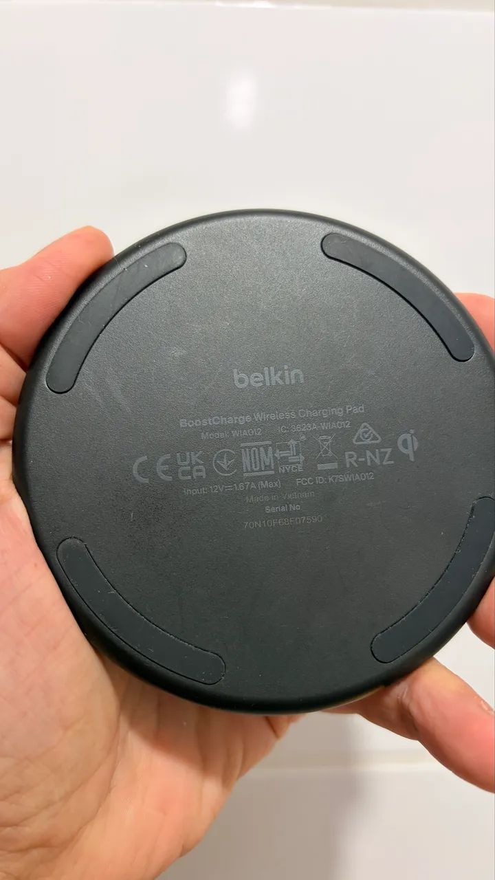 Carregador/Base indução Belkin 15W - Foto 3