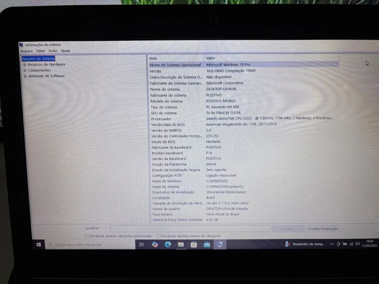 NOTEBOOK POSITIVO MOBILE - MICROSOFT WINDOWS 10 PRO<br> - Foto 5