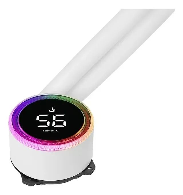 Water Cooler Husky Icy Comet, Iluminação ARGB, 120mm, AMD e Intel, Branco - HWT550BR - Foto 3