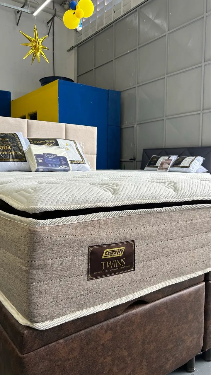 Cama - Modelo Twins Casal 138x188 - Foto 2