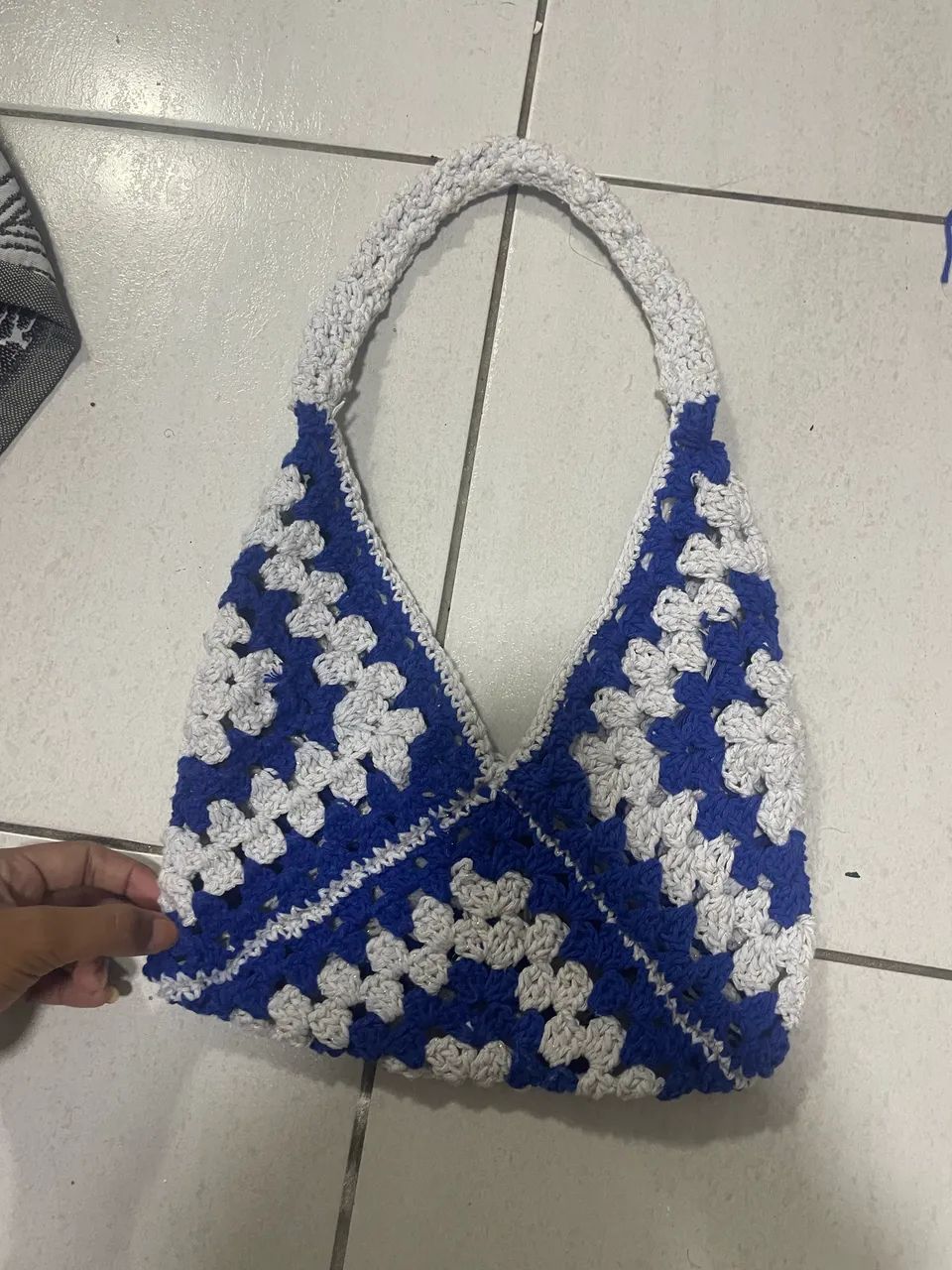bolsa de crochê 