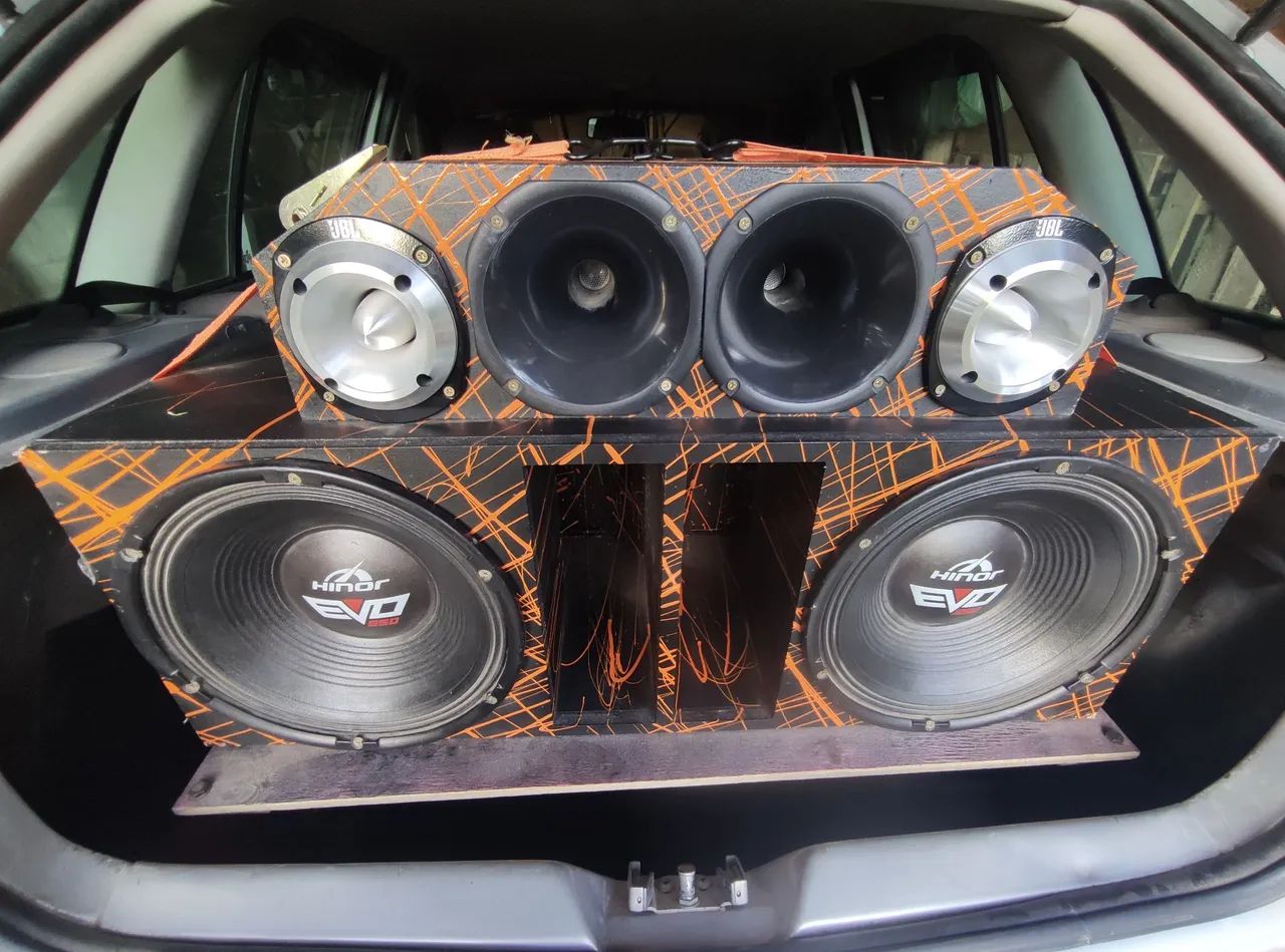 Som automotivo completo 