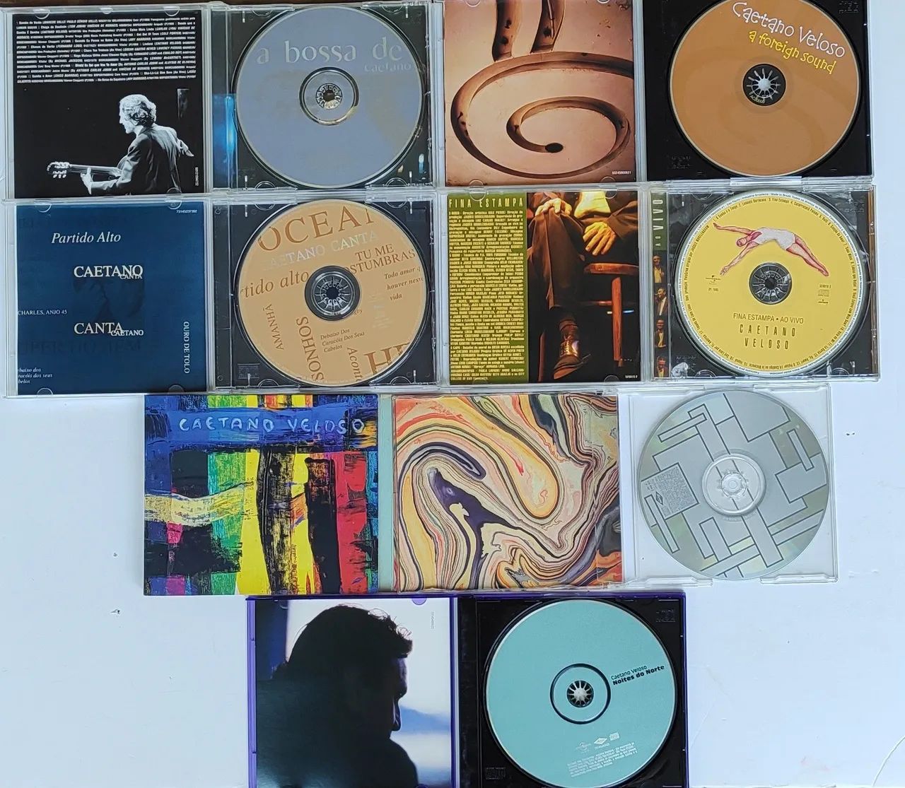 Coleção com 14 CDs Originais Caetano Veloso  - Foto 3