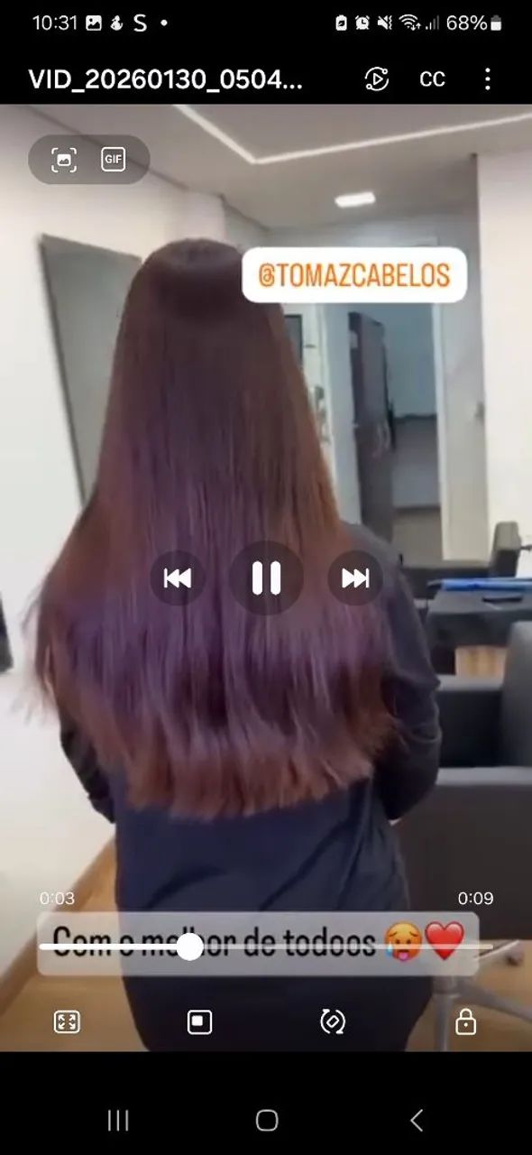 Cabelo humano 170g. 65/70cm - Foto 2