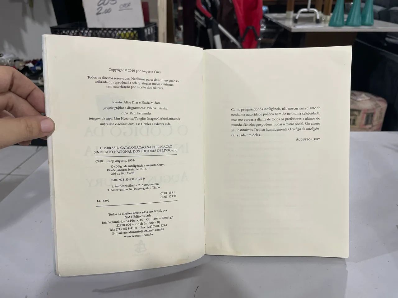 Livro O código da Inteligência Augusto Cury - Foto 3