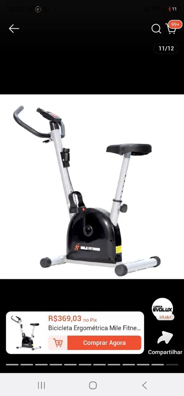 Bicicleta ergometrica 