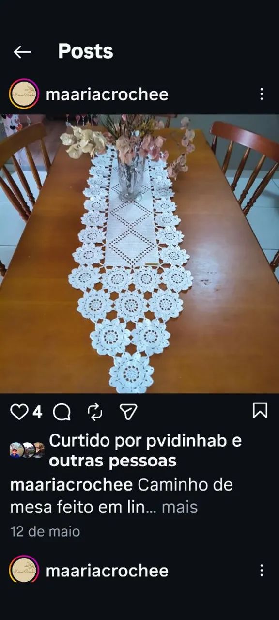 Crochê artesanal. - Foto 4