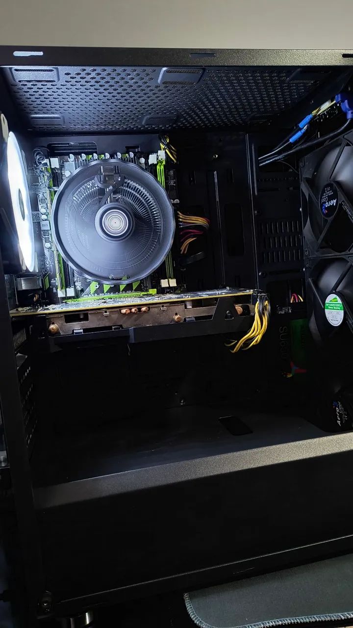 PC Gamer MUITO BARATO c/ RX 570 e montagem profissional! - Foto 4