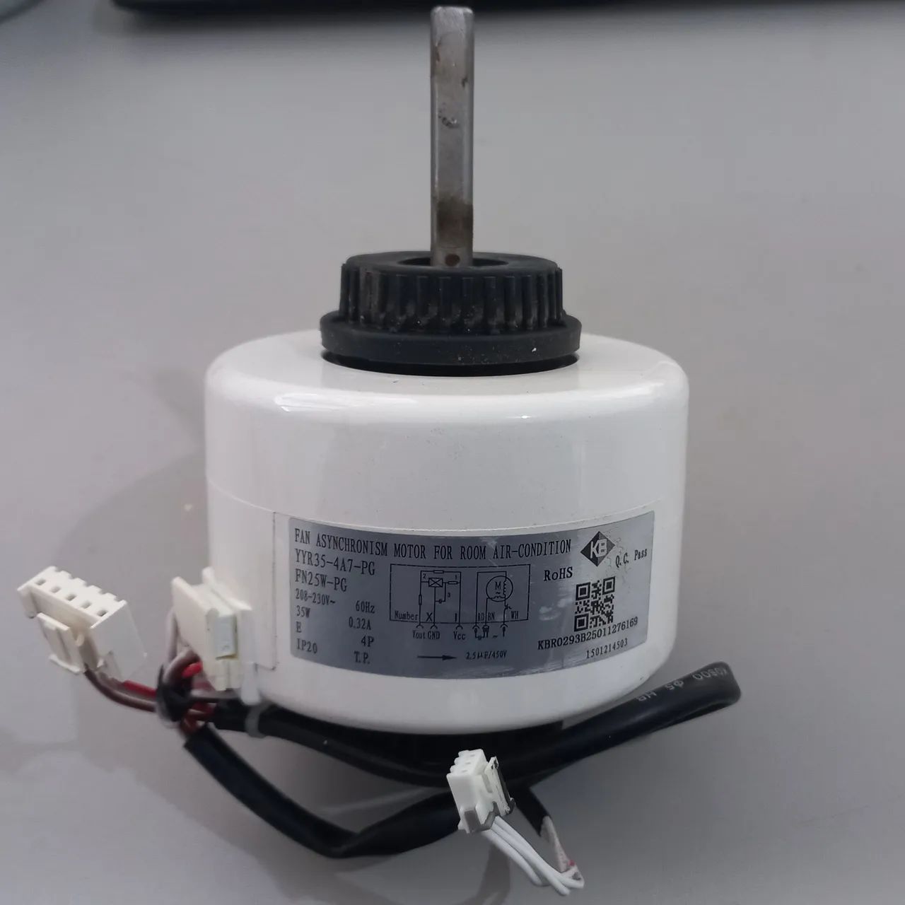 Motor Ventillador Electrolux e Gree