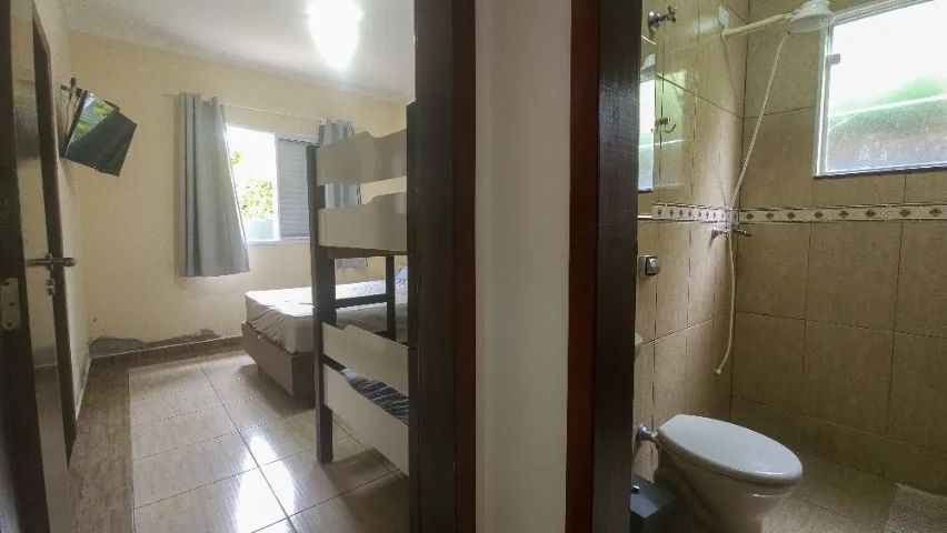 Piscina, Churrasq, casa acessível, 3dorm c/Ar, 200Mts Mar - Foto 3