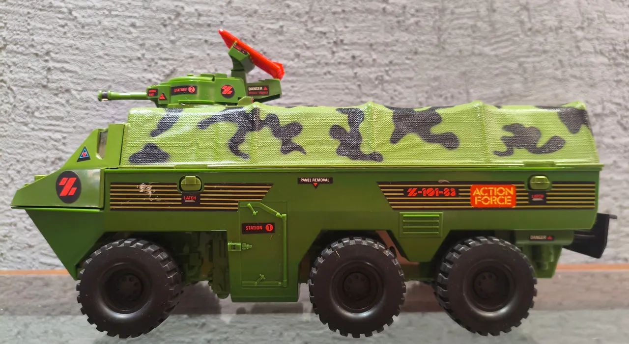 GI JOE/COMANDOS EM AÇÃO/ACTION FORCE Z/Z-Force Armoured ATC - Foto 5