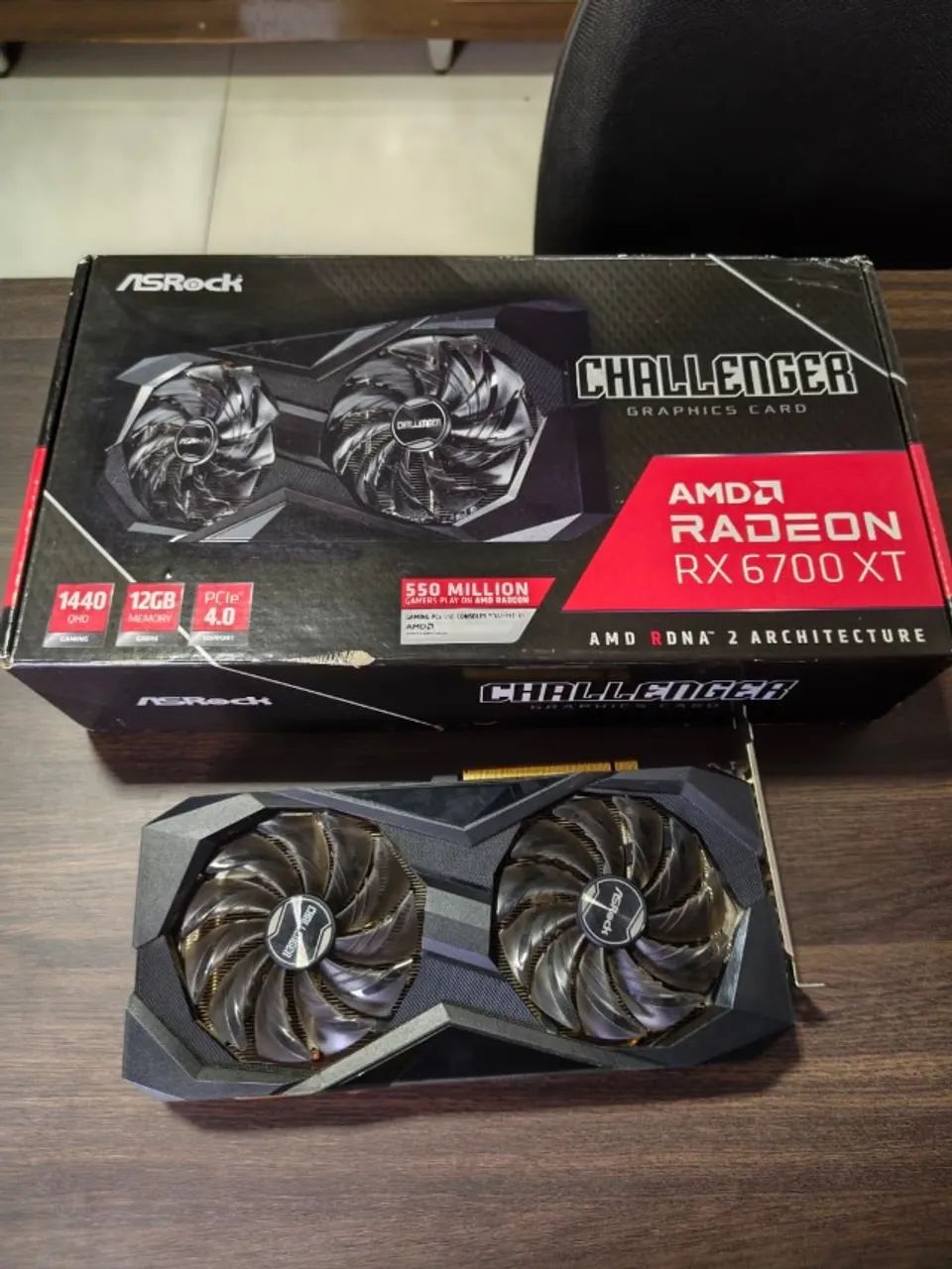 AMD RX 6700XT ASROCK CHALLENGER 