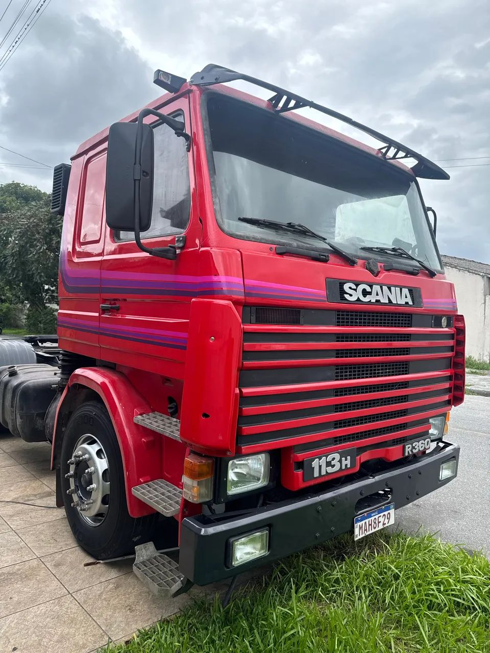 Scania frontal 113 trucada 1994 impecável  - Foto 11