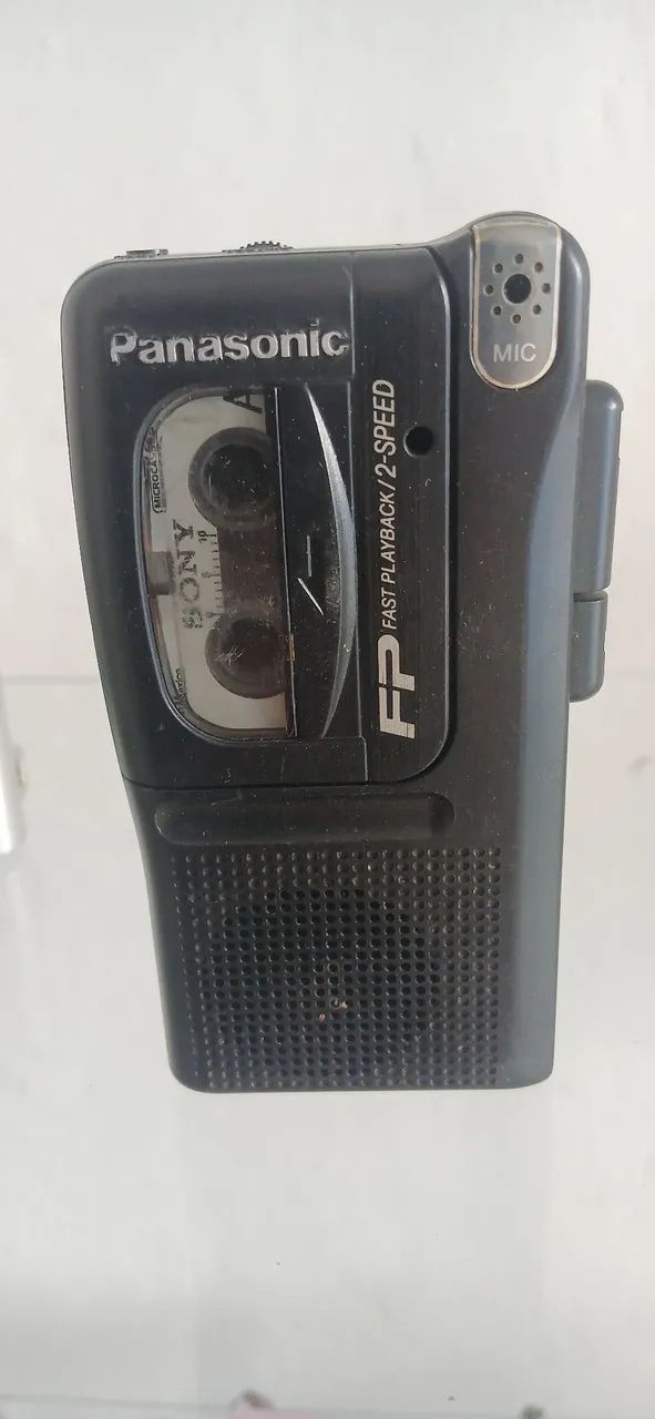 Gravador de áudio funcionando perfeitamente 