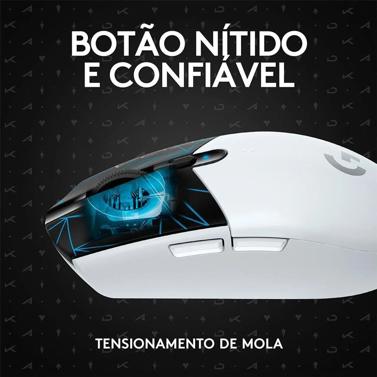 Mouse Gamer Sem Fio Logitech G305 K/DA - Edição Especial League of Legends ( Novo/ Cx Lacr - Foto 4