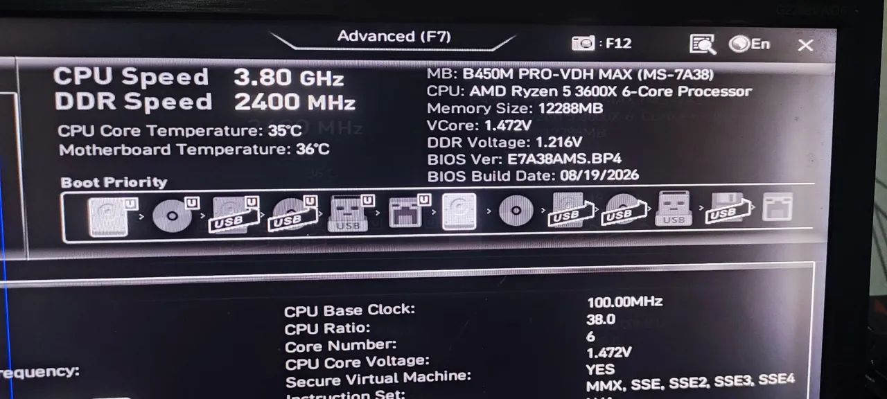 MSI B450M PRO-VDH MAX - Foto 5