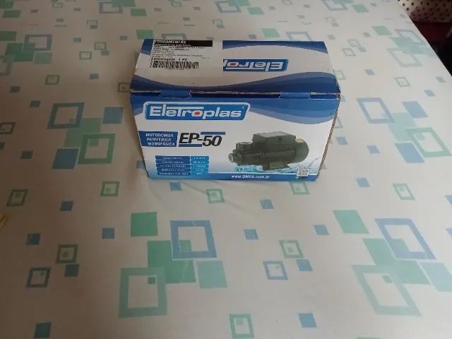 MOTOBOMBA ELETROPLAS EP-50 1/2CV - NOVA - Foto 6
