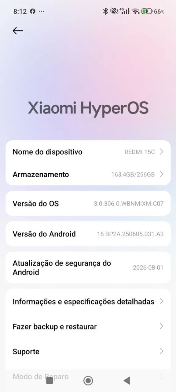Vendo Redmi Xiomi 15c com 2 meses de uso 256g preto zero na caixa - Foto 3