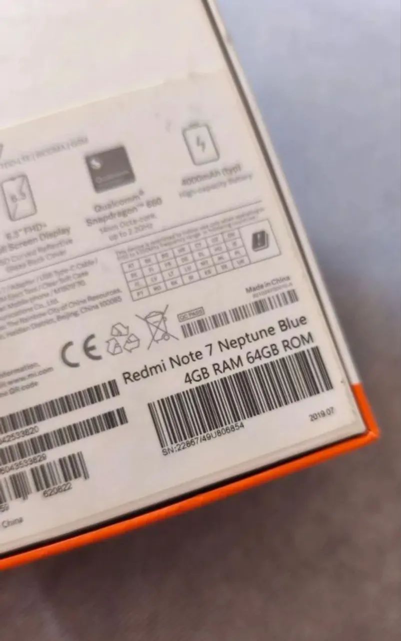 Celular Redmi Note 7 - Foto 2