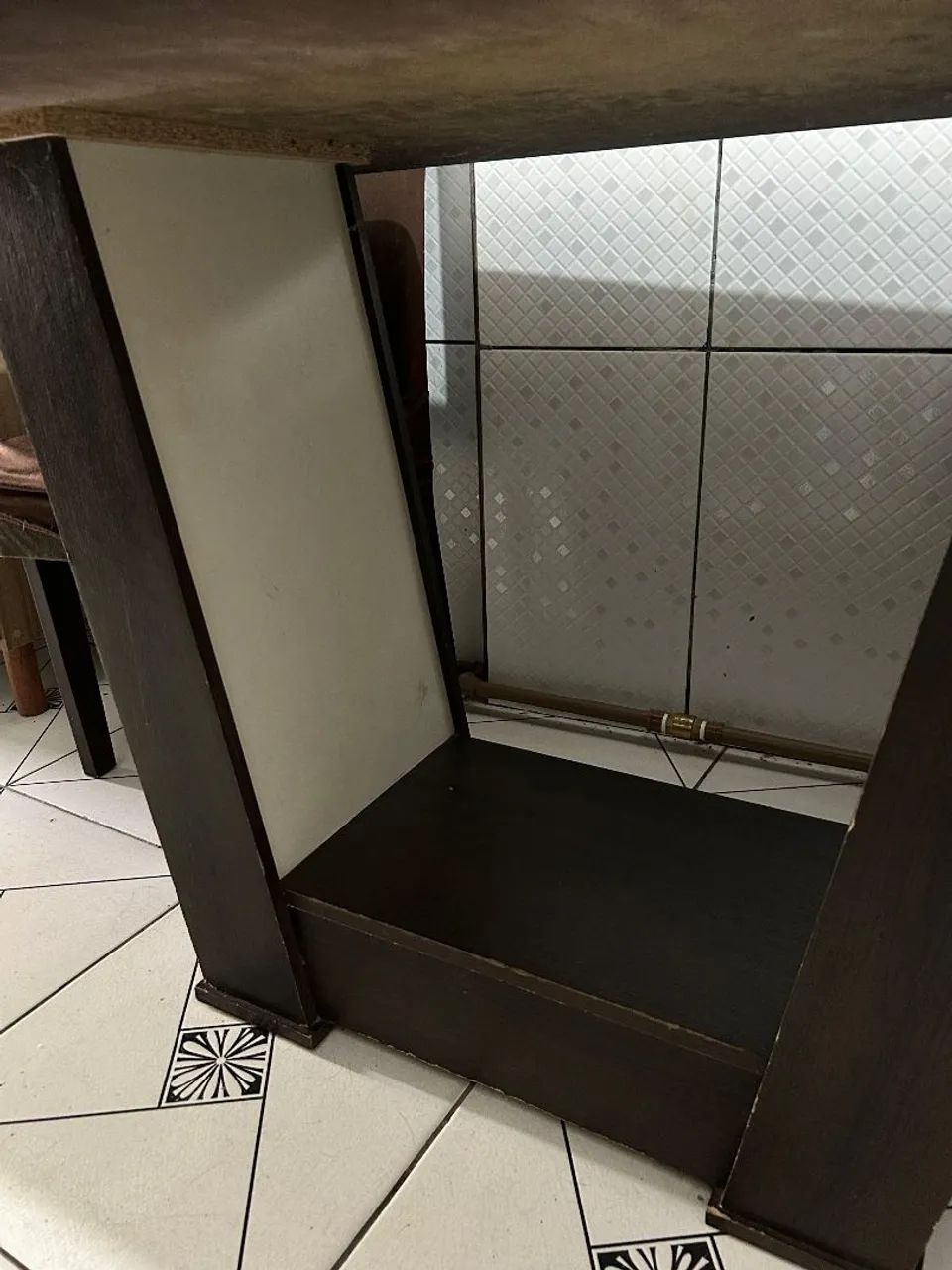 Mesa de vidro preto  - Foto 4