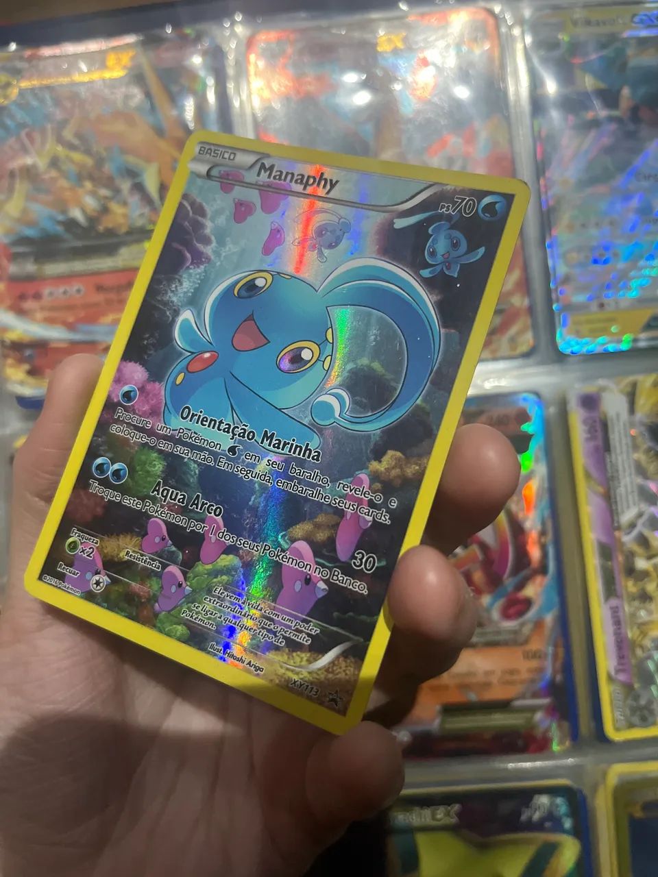 Carta Pokémon Manaphy 2016 XY113  - Foto 2
