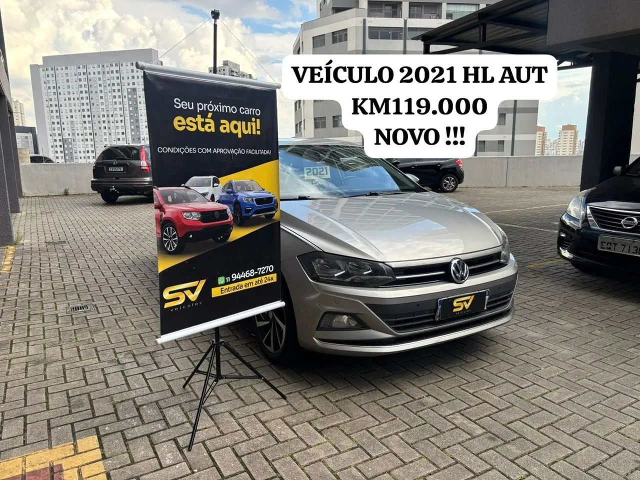 Volkswagen Virtus Highline 200 TSI 1.0 Flex 12V Aut, foto 1 de 15
