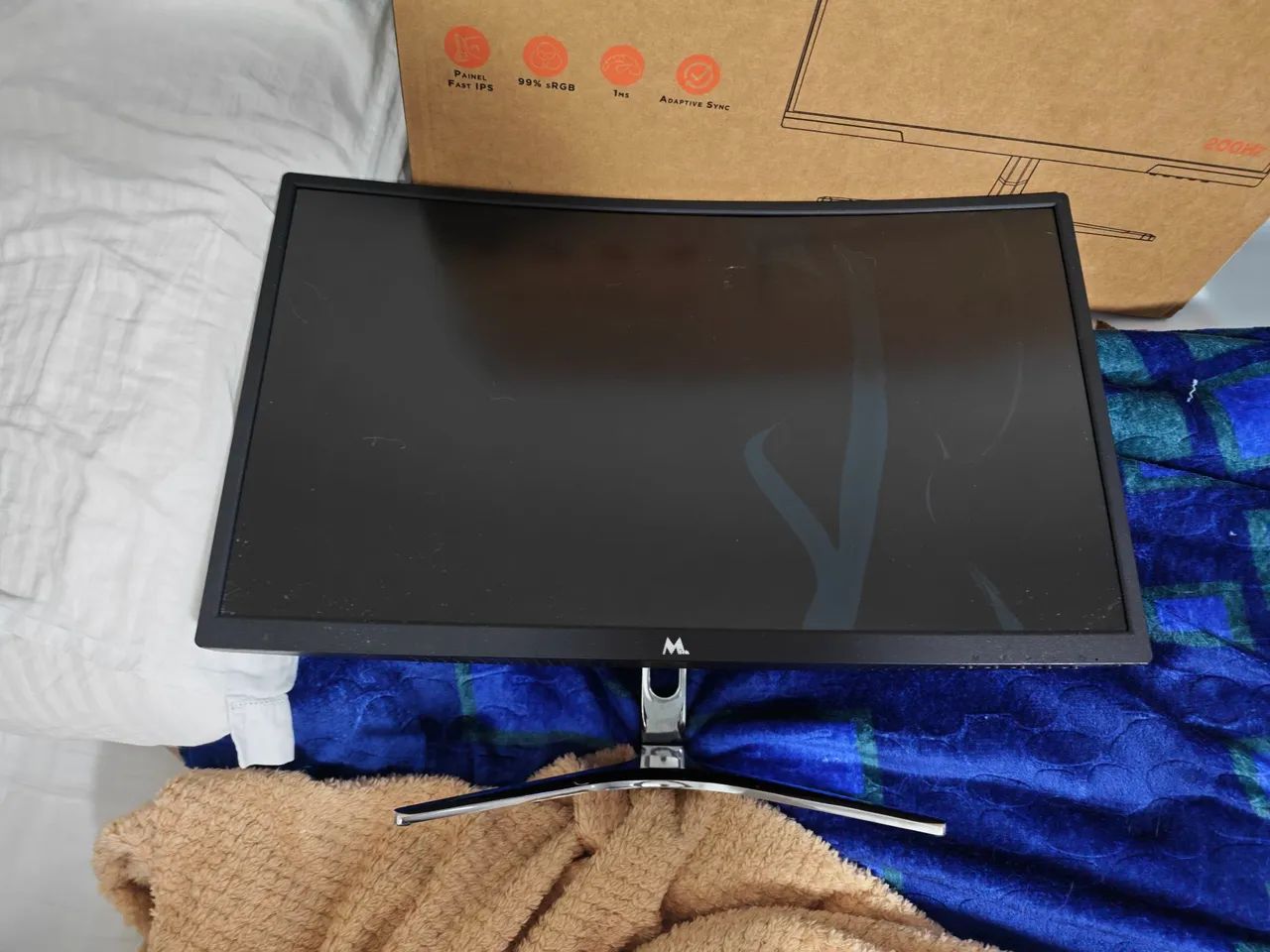 Monitor curvo 144hz Quebrado - Foto 5