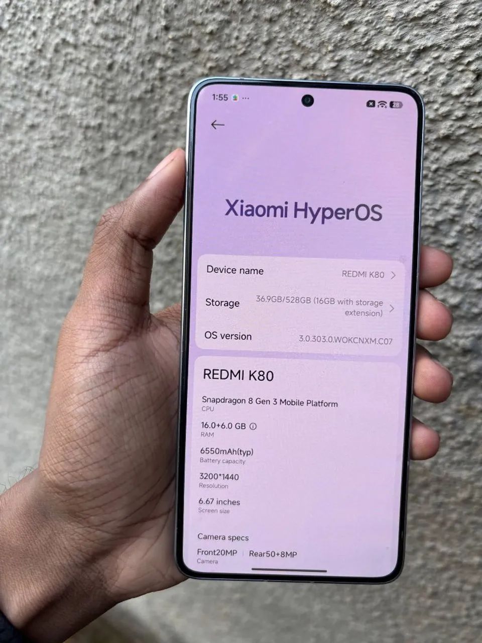 REDMI K80 512GB/16GB - Foto 2