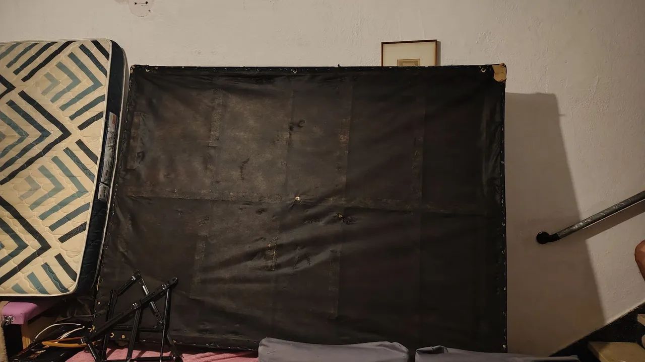 Cama de casal baú + colchão  - Foto 4