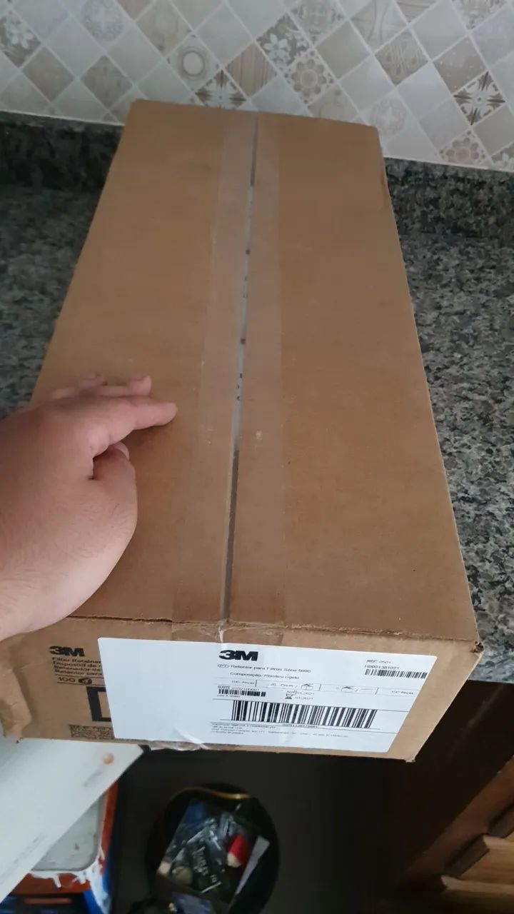 Retentor 3M para filtros série 5000. 100 peças.   EPI 3M  - Foto 2