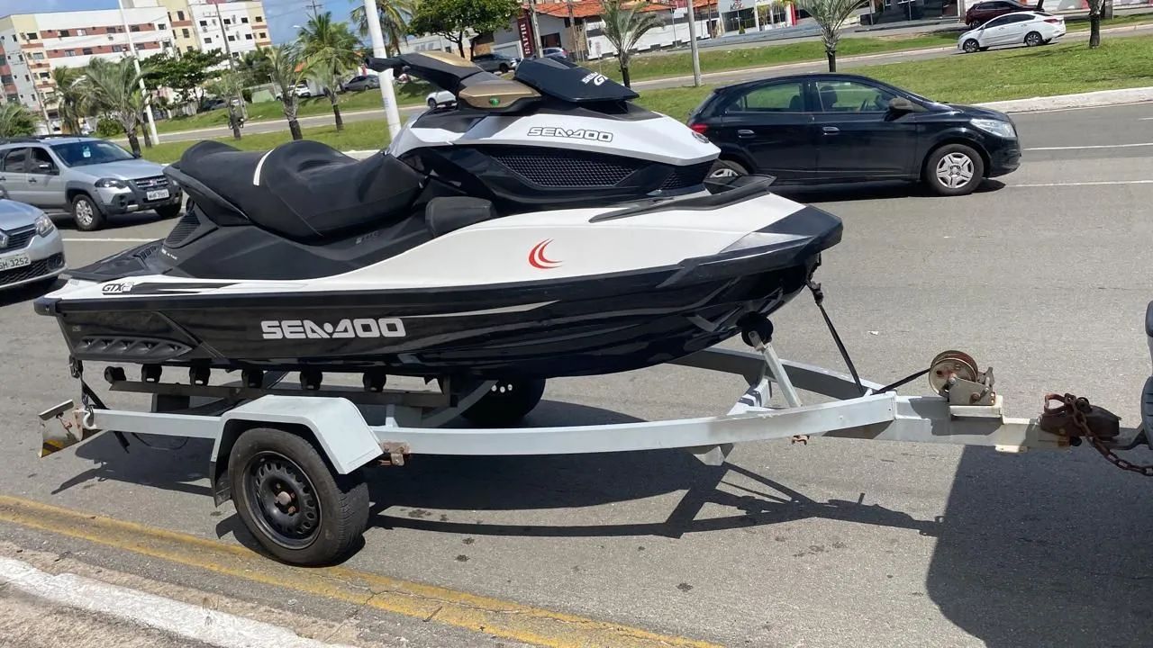 Jet ski seadoo GTX com carreta - Foto 3