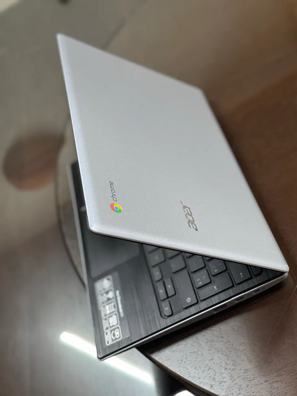 Acer Chromebook シルバー 本体 Chromebook Acer 4GB 32GB - Impecável - Caixa e acessórios