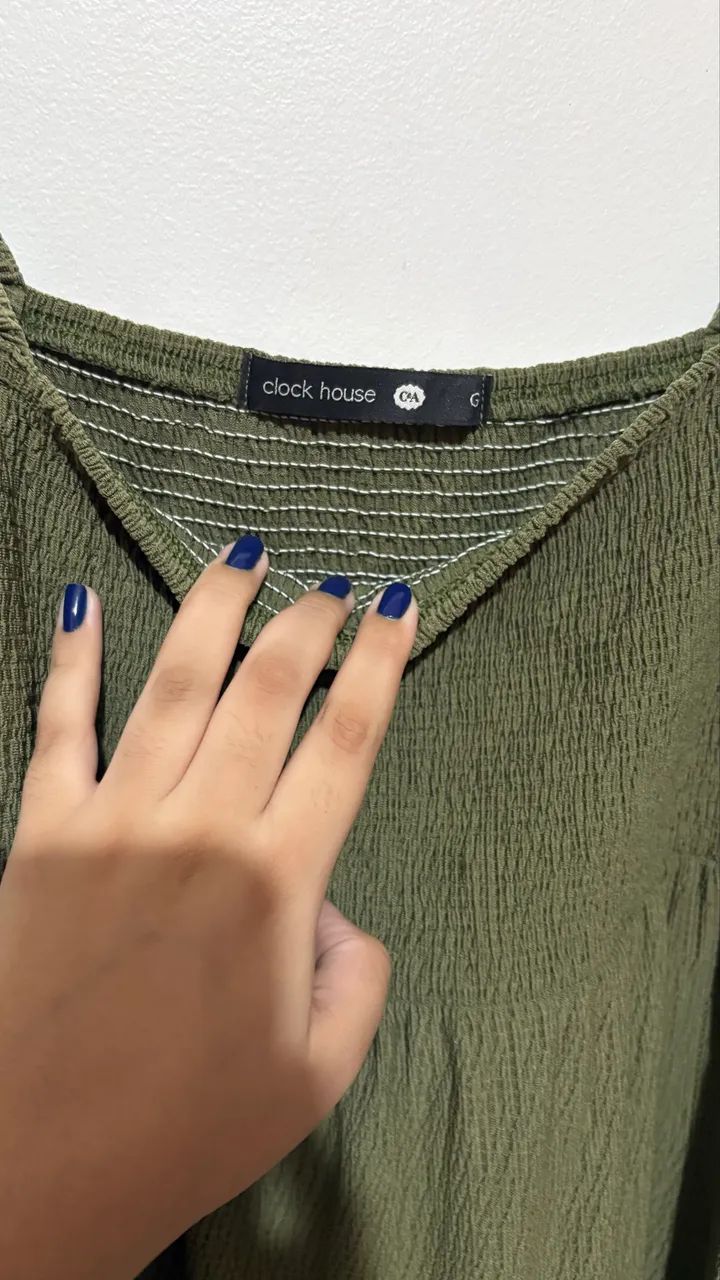 Vestido mid verde G - Foto 2