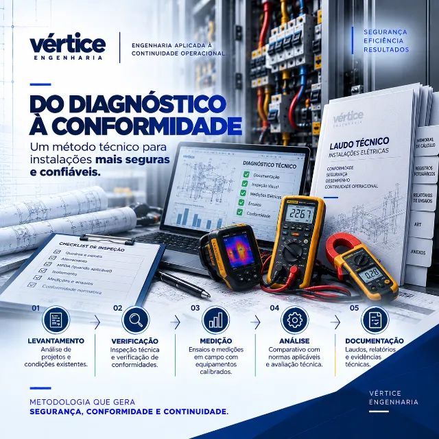 LAUDOS TÉCNICOS E CONFORMIDADE ? VÉRTICE ENGENHARIA - Foto 4