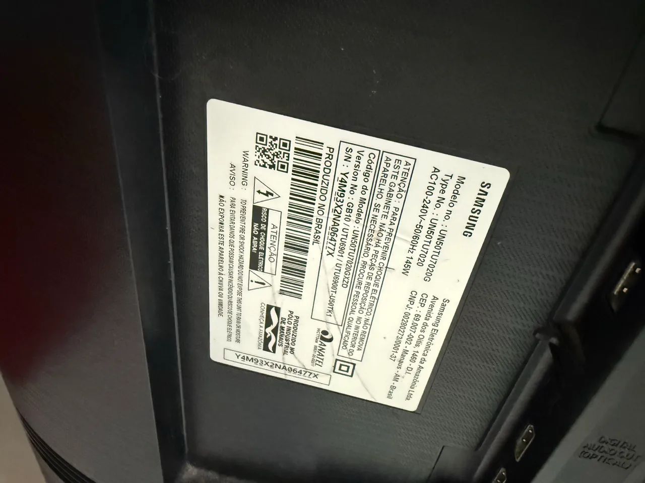 Tv Samsung 50 polegada 