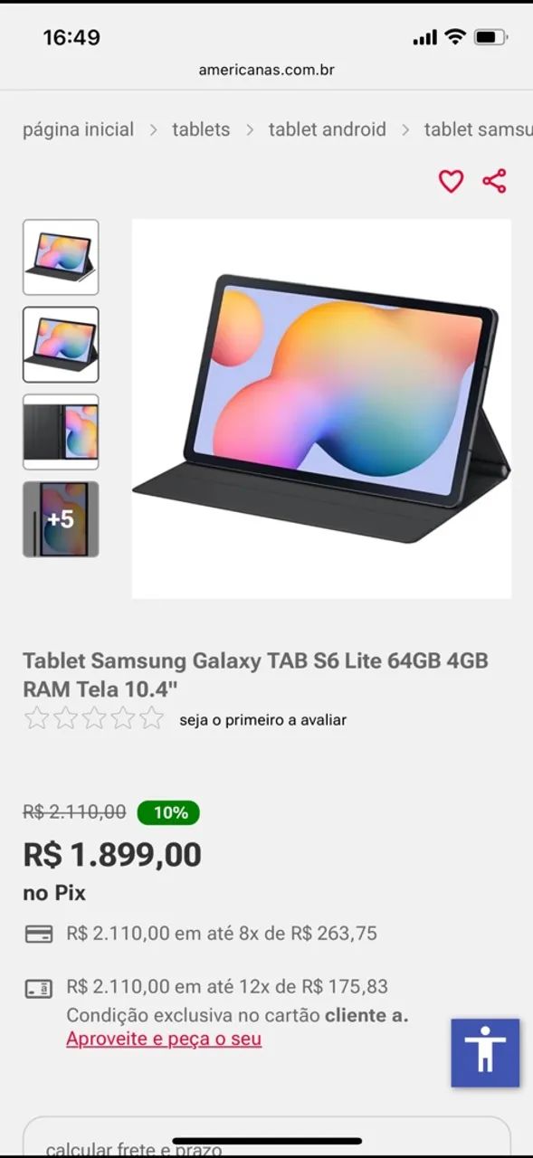 Tablet S6 Lite - Foto 2