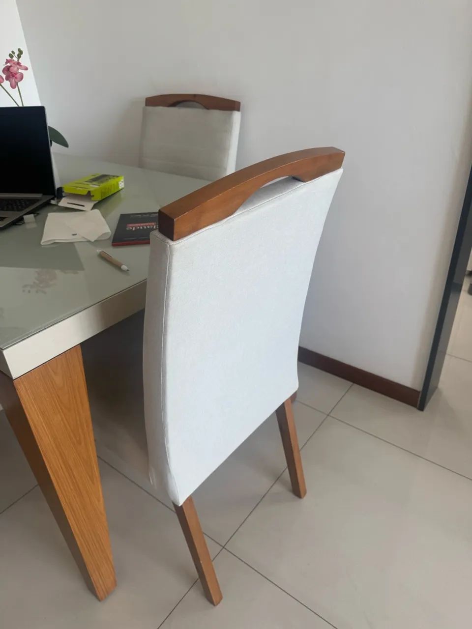 Conjunto de cadeiras sala de jantar - Foto 2