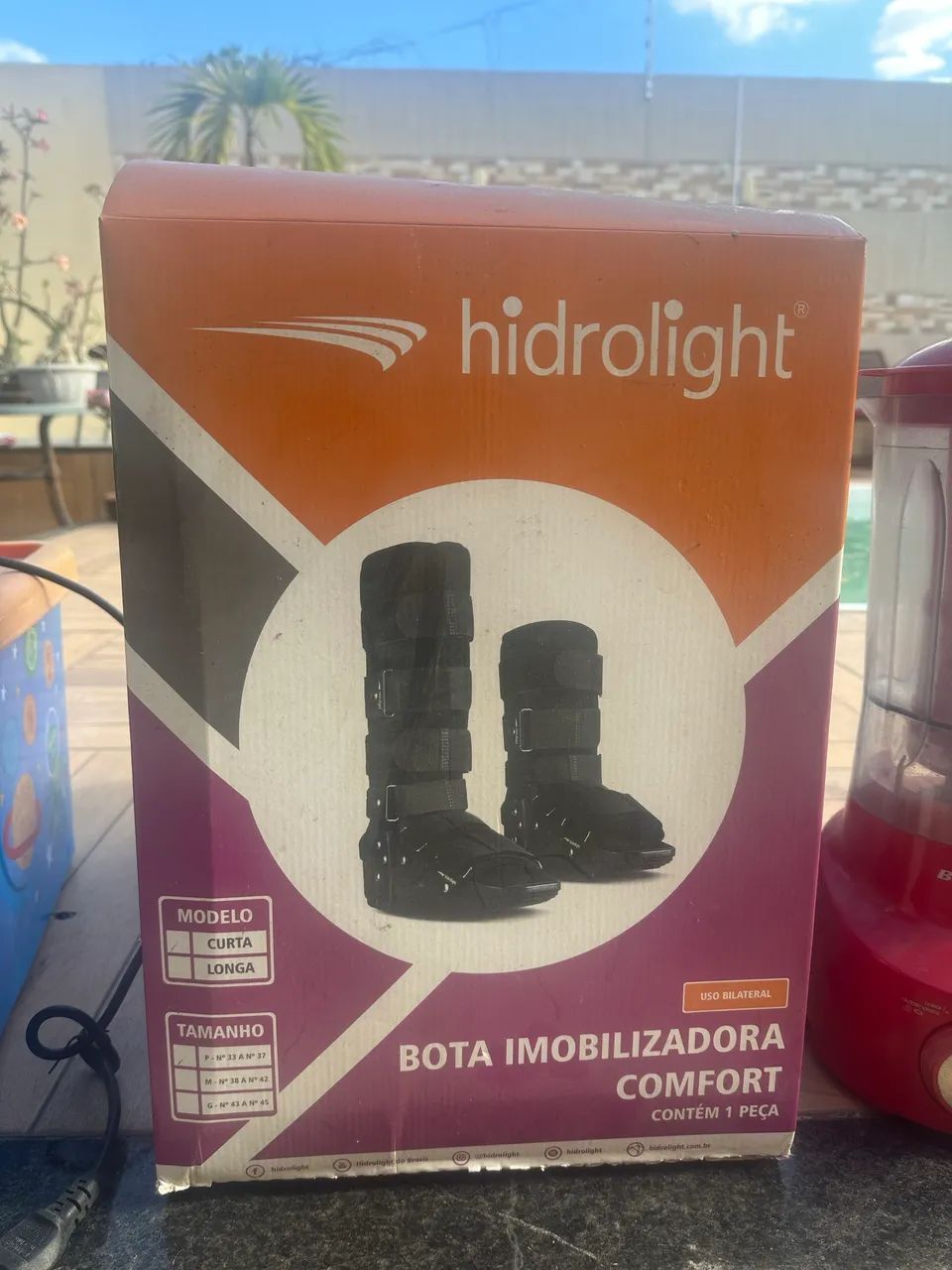 Bota imobilizadora 