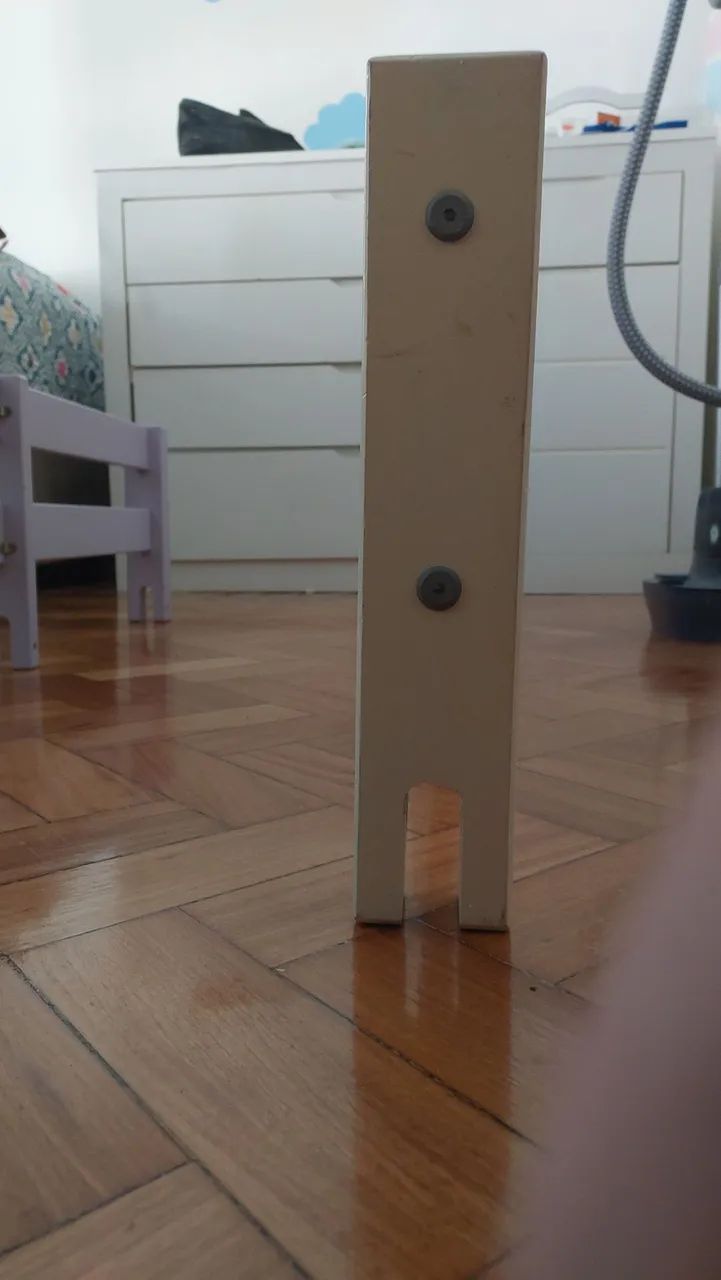 Grade de proteção de madeira para cama infantil - Foto 5