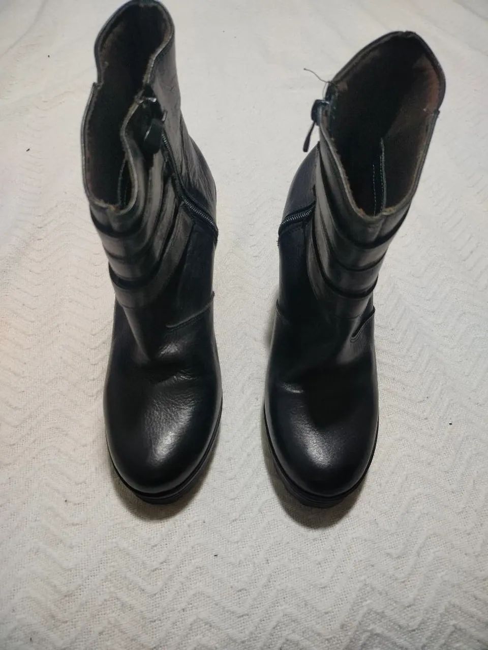 Bota de couro (Constance)