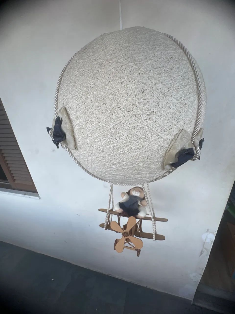 Luminária infantil aviador azul - Foto 5