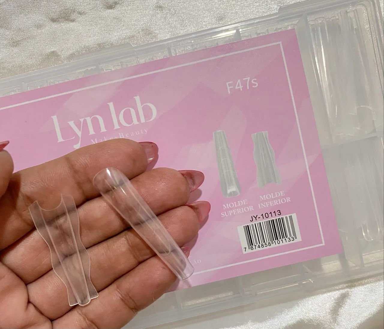 Molde rentilizavel sanduíches para unhas  - Foto 3