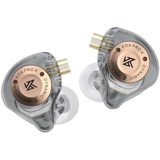 Fone KZ EDX Pro com Mic + brinde